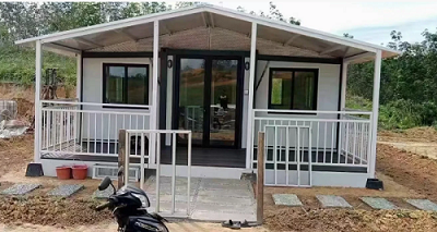 Jornada expansível da Container House para explorar áreas desconhecidas!