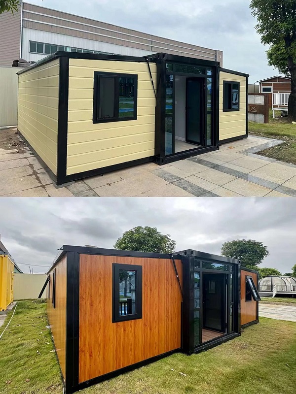 Organize um espaço próprio em seu próprio quintal - Casa de contêineres expansíveis casas modulares casas pré-fabricadas