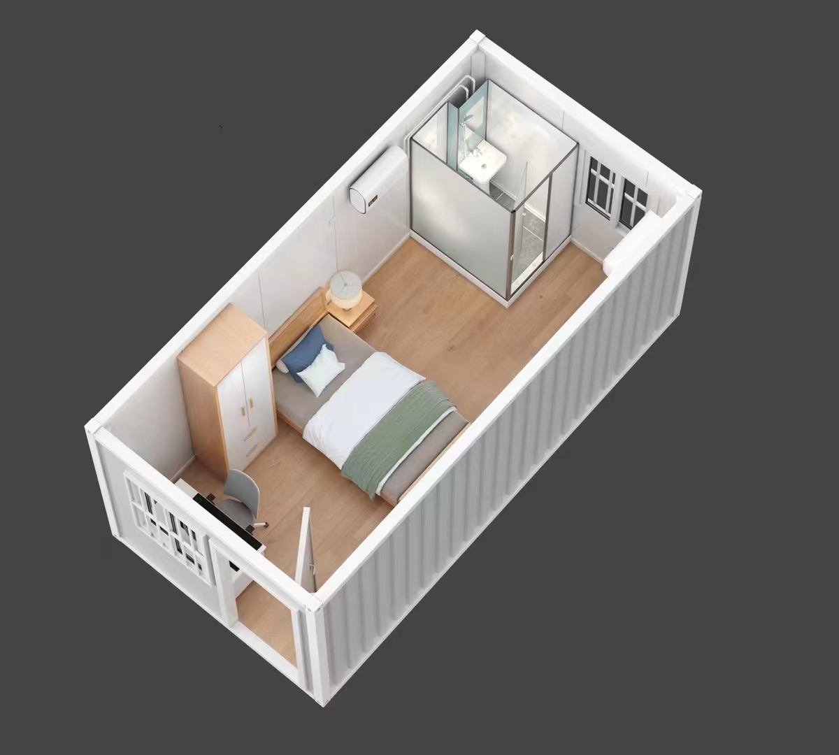 A casa dobrável em contêiner está ganhando impulso no setor imobiliário?